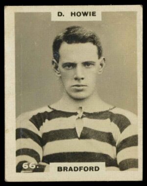 Phillips (Godfrey) - 'Pinnace Footballers' #66 D. Howie (Bradford) (1922) Phillips (Godfrey) - 'Pinnace Footballers' #66 D. Howie (Bradford) (1922)