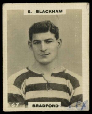 Phillips (Godfrey) - 'Pinnace Footballers' #67 S. Blackham (Bradford) (1922) Phillips (Godfrey) - 'Pinnace Footballers' #67 S. Blackham (Bradford) (1922)