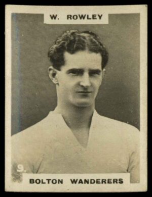Phillips (Godfrey) - 'Pinnace Footballers'  #9 W. Rowley (Bolton W) (1922)