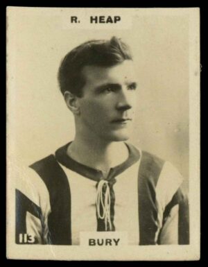 Phillips (Godfrey) - 'Pinnace Footballers'  #113 R. Heap (Bury) (1922)