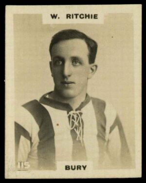 Phillips (Godfrey) - 'Pinnace Footballers'  #115 W. Ritchie (Bury) (1922)