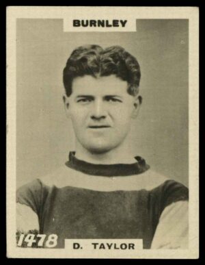 Phillips (Godfrey) - 'Pinnace Footballers'  #1478 D. Taylor (Burnley) (1922)