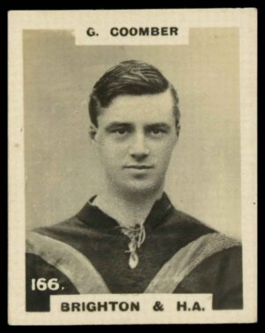 Phillips (Godfrey) - 'Pinnace Footballers'  #166 G. Coomber (Brighton & HA) (1922)