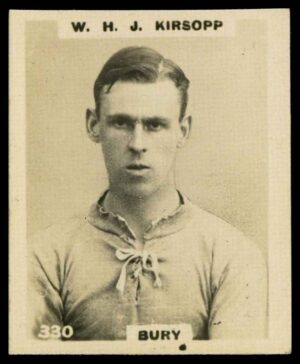 Phillips (Godfrey) - 'Pinnace Footballers'  #330 W.H.J. Kirsopp (Bury) (1922)