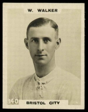 Phillips (Godfrey) - 'Pinnace Footballers'  #340 W. Walker (Bristol City) (1922)