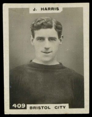 Phillips (Godfrey) - 'Pinnace Footballers'  #409 J. Harris (Bristol City) (1922)
