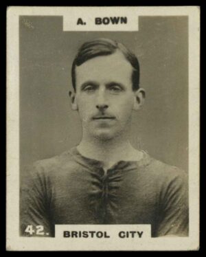 Phillips (Godfrey) - 'Pinnace Footballers'  #42 A. Bown (Bristol City) (1922)