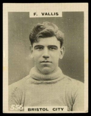 Phillips (Godfrey) - 'Pinnace Footballers'  #556 F. Vallis (Bristol City) (1922)