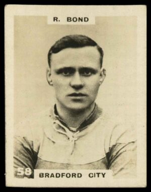 Phillips (Godfrey) - 'Pinnace Footballers'  #58 R. Bond (Bradford City) (1922)