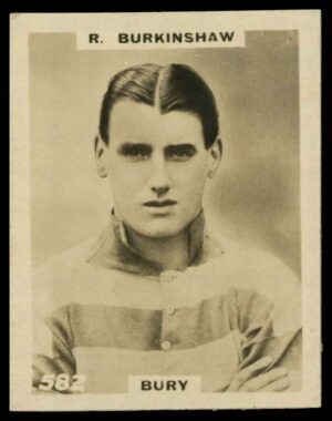 Phillips (Godfrey) - 'Pinnace Footballers'  #582 R. Burkinshaw (Bury) (1922)