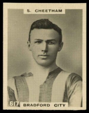 Phillips (Godfrey) - 'Pinnace Footballers'  #617 S. Cheetham (Bradford City) (1922)