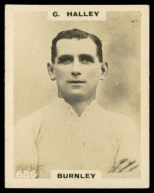 Phillips (Godfrey) - 'Pinnace Footballers'  #686 G. Halley (Burnley) (1922)