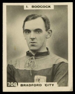 Phillips (Godfrey) - 'Pinnace Footballers'  #708 I. Boocock (Bradford City) (1922)