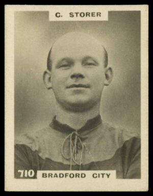 Phillips (Godfrey) - 'Pinnace Footballers'  #710 C. Storer (Bradford City) (1922)