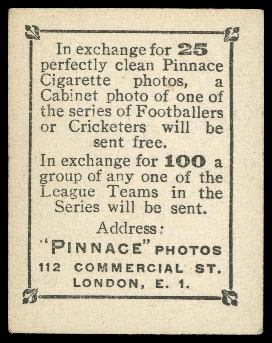 Phillips (Godfrey) - 'Pinnace Footballers' #758 J. Walters (Bristol Rovers) (1922) Phillips (Godfrey) - 'Pinnace Footballers' #758 J. Walters (Bristol Rovers) (1922)