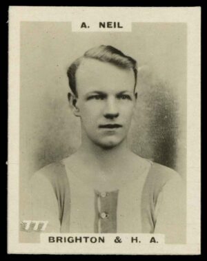 Phillips (Godfrey) - 'Pinnace Footballers'  #777 A. Neil (Brighton & HA) (1922)