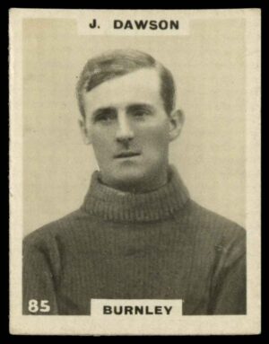 Phillips (Godfrey) - 'Pinnace Footballers'  #85 J. Dawson (Burnley) (1922)