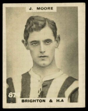 Phillips (Godfrey) - 'Pinnace Footballers'  #874 J. Moore (Brighton & HA) (1922)