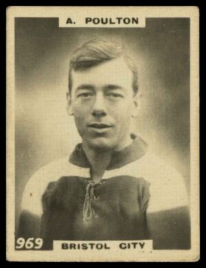 Phillips (Godfrey) - 'Pinnace Footballers'  #969 A. Poulton (Bristol City) (1922)