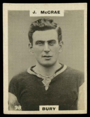 Phillips (Godfrey) - 'Pinnace Footballers'  #98 J. McCrae (Bury (1922)