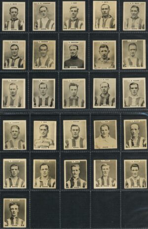 Phillips (Godfrey) - 'Pinnace Footballers K - Reading' (1922) - Complete Set