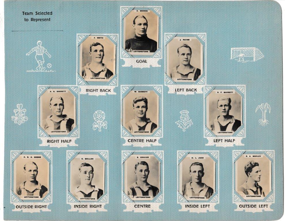 Phillips (Godfrey) - 'Pinnace Miniatures - Team Sheet' (1922) - Leytonstone Team Phillips (Godfrey) - 'Pinnace Miniatures - Team Sheet' (1922) - Leytonstone Team