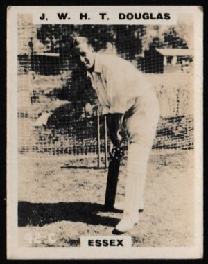 Phillips (Godfrey) - 'Pinnace Miniatures - Cricket ("Pinnace Photos")' (1924) - Card #42-C - J.W.H.T. Douglas (Essex)