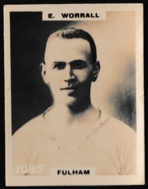 Phillips (Godfrey) - 'Pinnace Miniatures (Single Lined "Pinnace Photos")' (1922) - E. Worrall (Fulham)