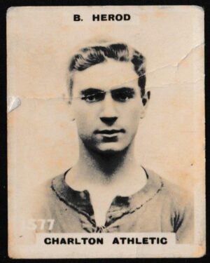 Phillips (Godfrey) - 'Pinnace Miniatures (Single Lined "Pinnace Photos")' (1922) - B. Herod (Charlton Athletic)