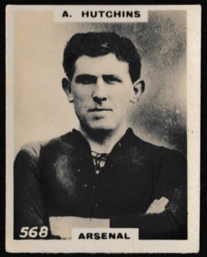 Phillips (Godfrey) - 'Pinnace Miniatures (Single Lined "Pinnace Photos")' (1922) - A. Hutchins (Arsenal) Phillips (Godfrey) - 'Pinnace Miniatures (Single Lined "Pinnace Photos")' (1922) - A. Hutchins (Arsenal)