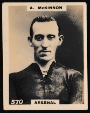 Phillips (Godfrey) - 'Pinnace Miniatures (Single Lined "Pinnace Photos")' (1922) - A. McKinnon (Arsenal)
