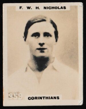 Phillips (Godfrey) - 'Pinnace Miniatures (Single Lined "Pinnace Photos")' (1922) - F.W.H. Nicholas (Corinthians)