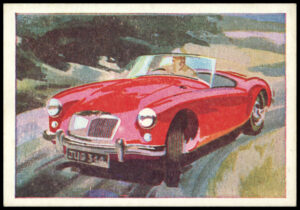 Planet Ltd - 'Racing Cars of the World' (1959) - MG "MGA" Twin-Cam Planet Ltd - 'Racing Cars of the World' (1959) - MG "MGA" Twin-Cam