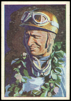 Planet Ltd - 'Racing Cars of the World' (1959) - Jean Manuel Fangio (Argentina) Planet Ltd - 'Racing Cars of the World' (1959) - Jean Manuel Fangio (Argentina)