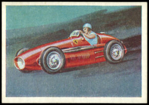 Planet Ltd - 'Racing Cars of the World' (1959) - Ferrari Type 500 (Ascari) Planet Ltd - 'Racing Cars of the World' (1959) - Ferrari Type 500 (Ascari)