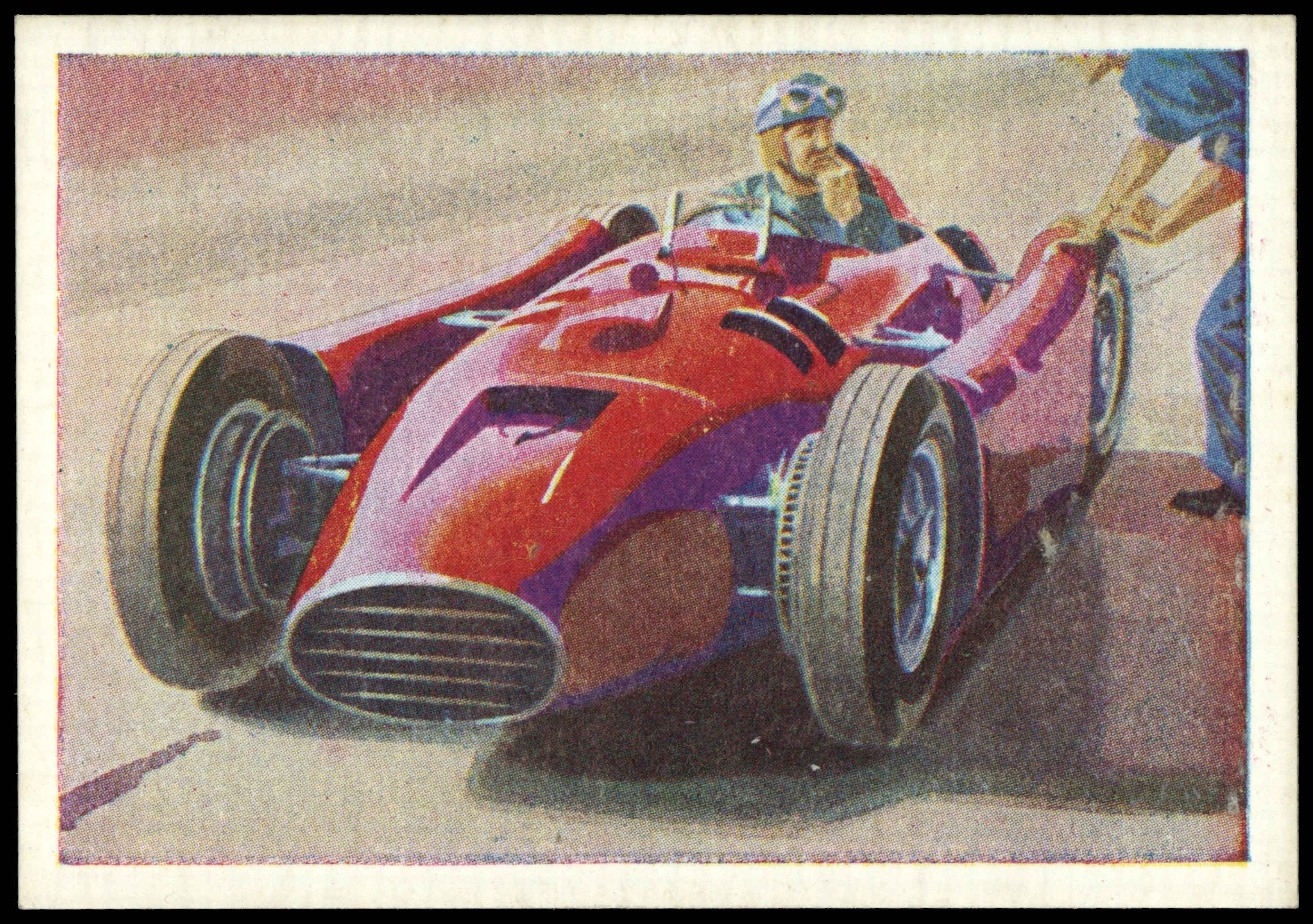 Planet Ltd - 'Racing Cars of the World' (1959) - Lancia D 50 (Albero Ascari) Planet Ltd - 'Racing Cars of the World' (1959) - Lancia D 50 (Albero Ascari)