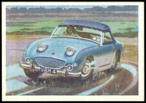 Planet Ltd - 'Racing Cars of the World' (1959) - Austin Healey Sprite Planet Ltd - 'Racing Cars of the World' (1959) - Austin Healey Sprite