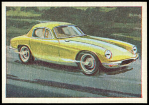 Planet Ltd - 'Racing Cars of the World' (1959) - Lotus Elite Planet Ltd - 'Racing Cars of the World' (1959) - Lotus Elite