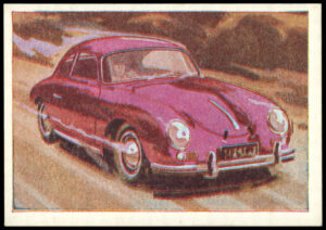 Planet Ltd - 'Racing Cars of the World' (1959) - Porsche Carrera G.T. Planet Ltd - 'Racing Cars of the World' (1959) - Porsche Carrera G.T.