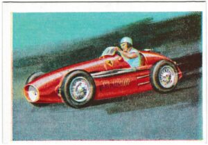 Planet Ltd - 'Racing Cars of the World' (1959) - Card #27 - Ferrari Type 500