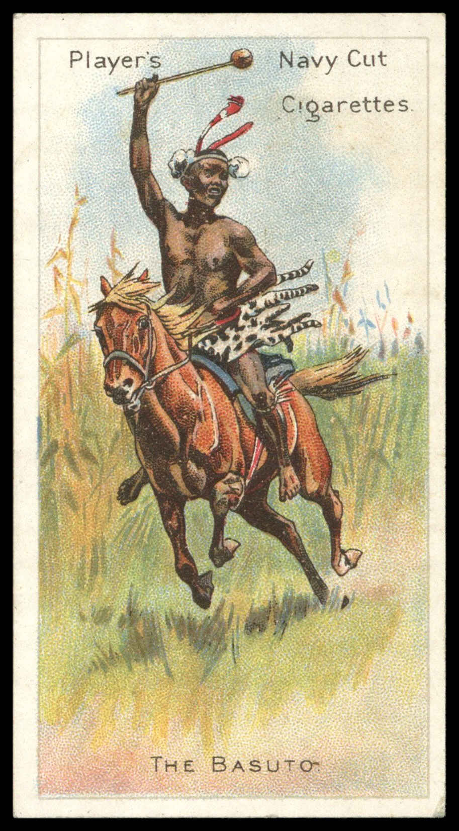 Jhon Riders Player (John) – ‘Riders of the World (1905)’ (1905) – #15 – The Basuto ...