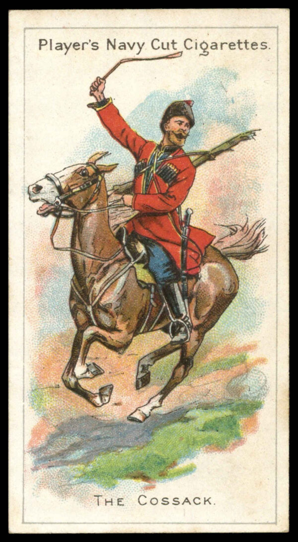 Jhon Riders Player (John) – ‘Riders of the World (1905)’ (1905) – #25 – The Cossack ...