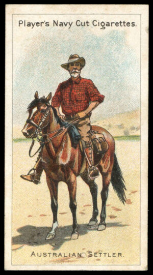 Player (John) - 'Riders of the World (1905)' (1905) - #4 - Australian Settler