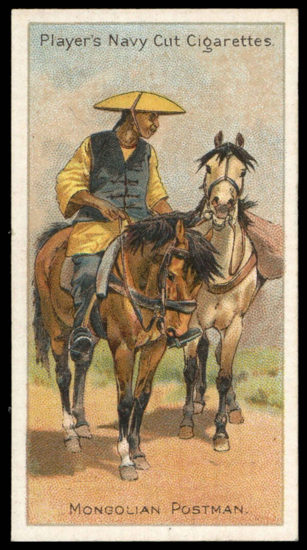 Jhon Riders Player (John) – ‘Riders of the World (1905)’ (1905) – #41 – Mongolian ...