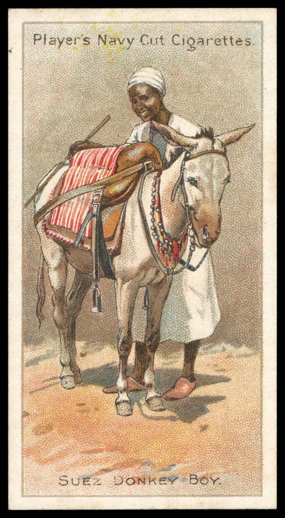 Jhon Riders Player (John) – ‘Riders of the World (1905)’ (1905) – #43 – Suez Donkey ...