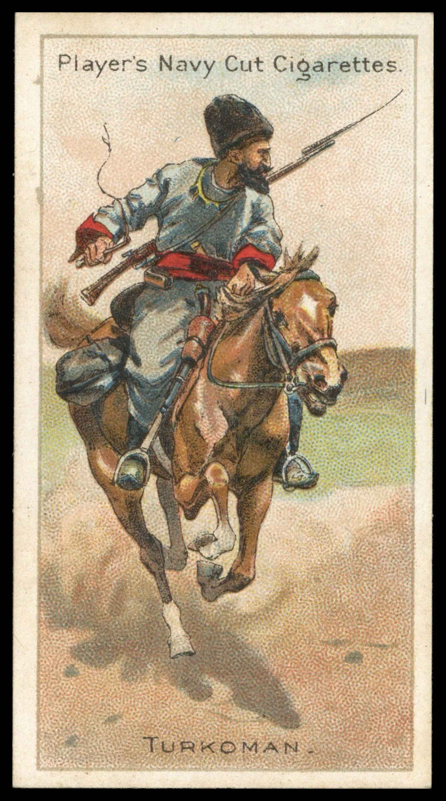 Jhon Riders Player (John) – ‘Riders of the World (1905)’ (1905) – #44 – Turkoman ...