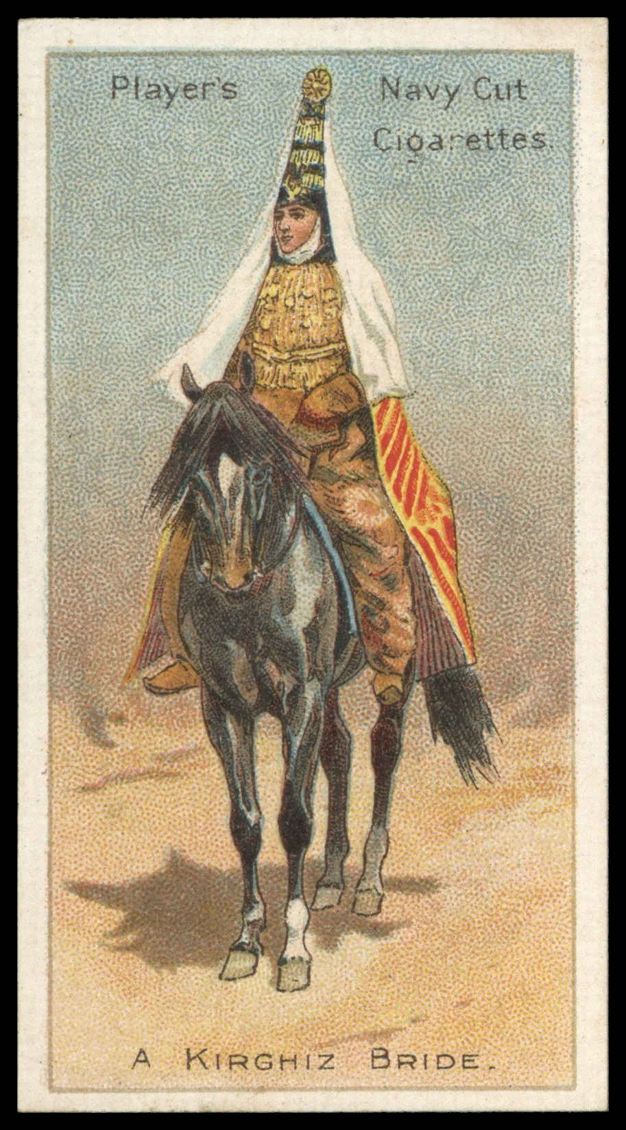 Jhon Riders Player (John) – ‘Riders of the World (1905)’ (1905) – #46 – A Kirghiz ...