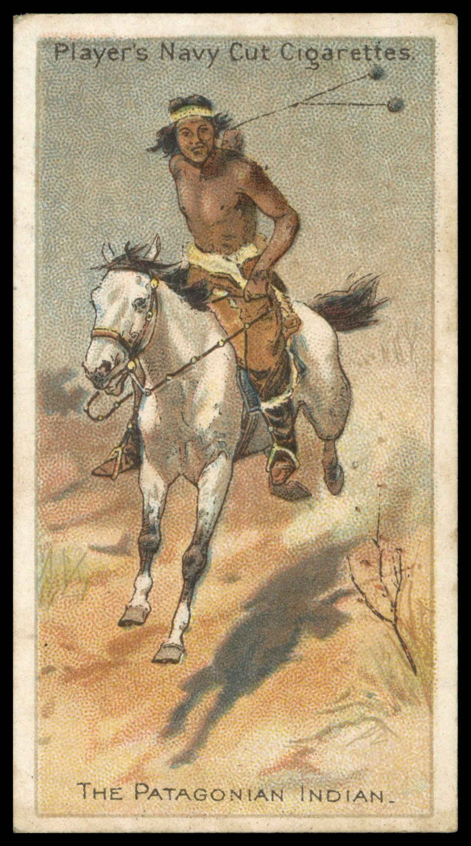 Player (John) - 'Riders of the World (1905)' (1905) - #50 - The Patagonian Indian Player (John) - 'Riders of the World (1905)' (1905) - #50 - The Patagonian Indian