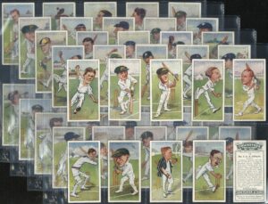 Player (John) - 'Cricketers Caricatures by RIP' (1926) - Complete Set