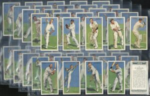 Player (John) - 'Cricket 1930' (1930) - Complete Set (Bradman, Hobbs, Hammond, Duckworth etc)